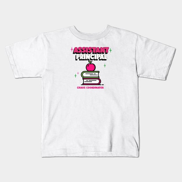 Assistant Principal Kids T-Shirt by Mountain Morning Graphics